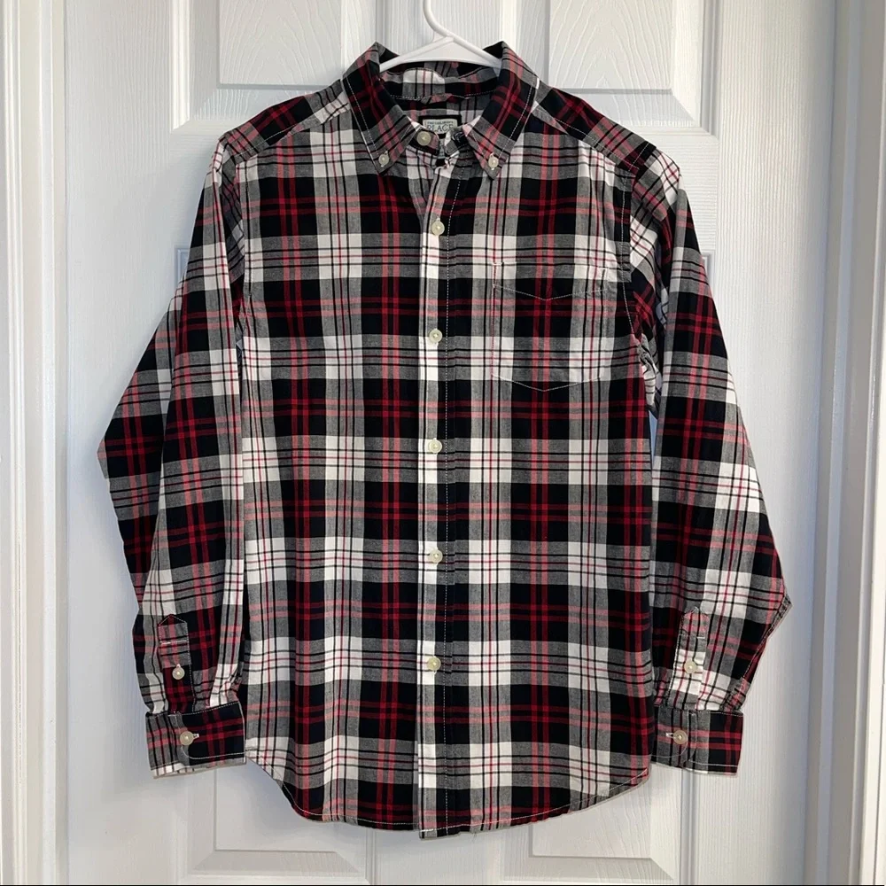 Children’s Place plaid shirt